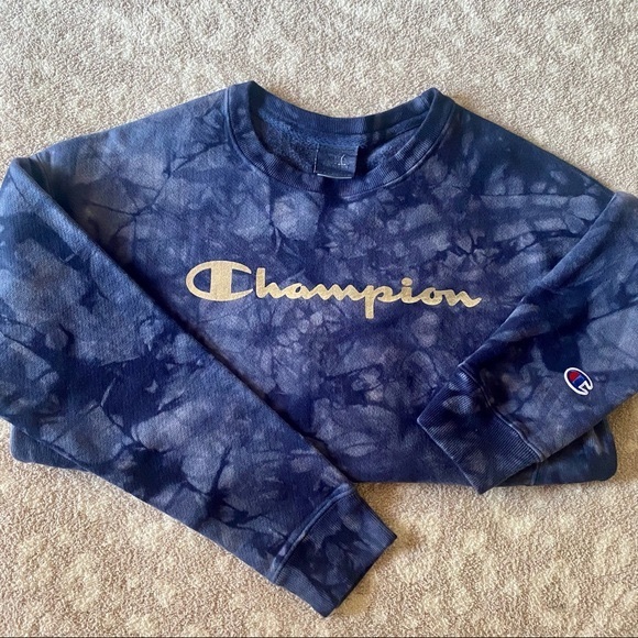 Champion marbled reverse weave sweatshirt size small - Picture 3 of 5